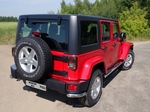 ТСС Защита задняя (уголки) 60,3 мм (Wrangler 5D (3,6)) JEEP Wrangler 14-