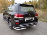 ТСС Защита задняя (уголки) 76,1 мм (только для LX 570 Sport 2014) LEXUS LX570 12-